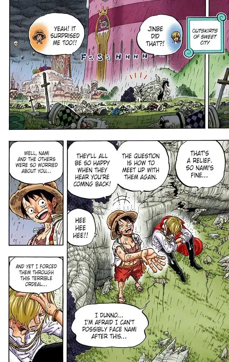 One Piece - Digital Colored Comics Chapter 857 2